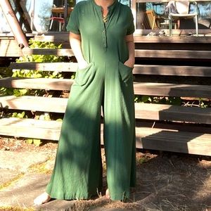 Free People FP Beach Forest Green Jumper